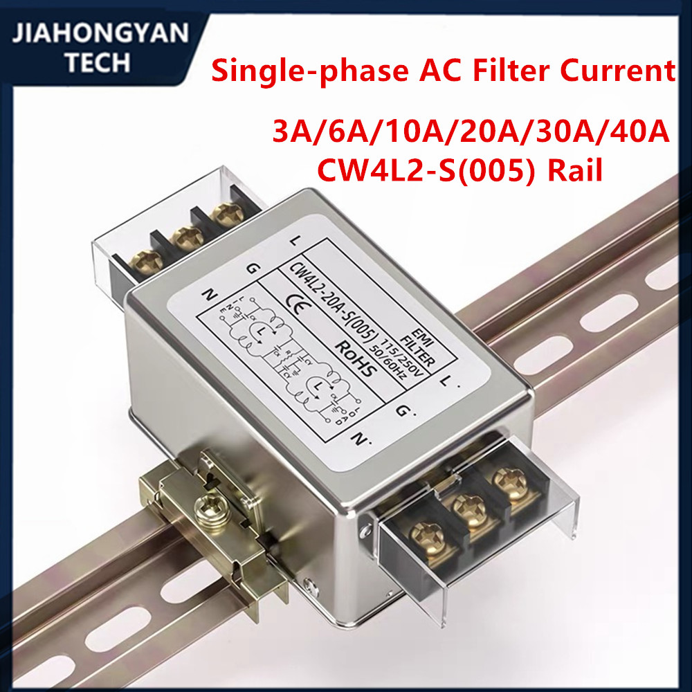 Vfd Emi Filter 3 Phase - Jednofazowy bipolarny filtr zasilania CW4L2-20A-S (005)