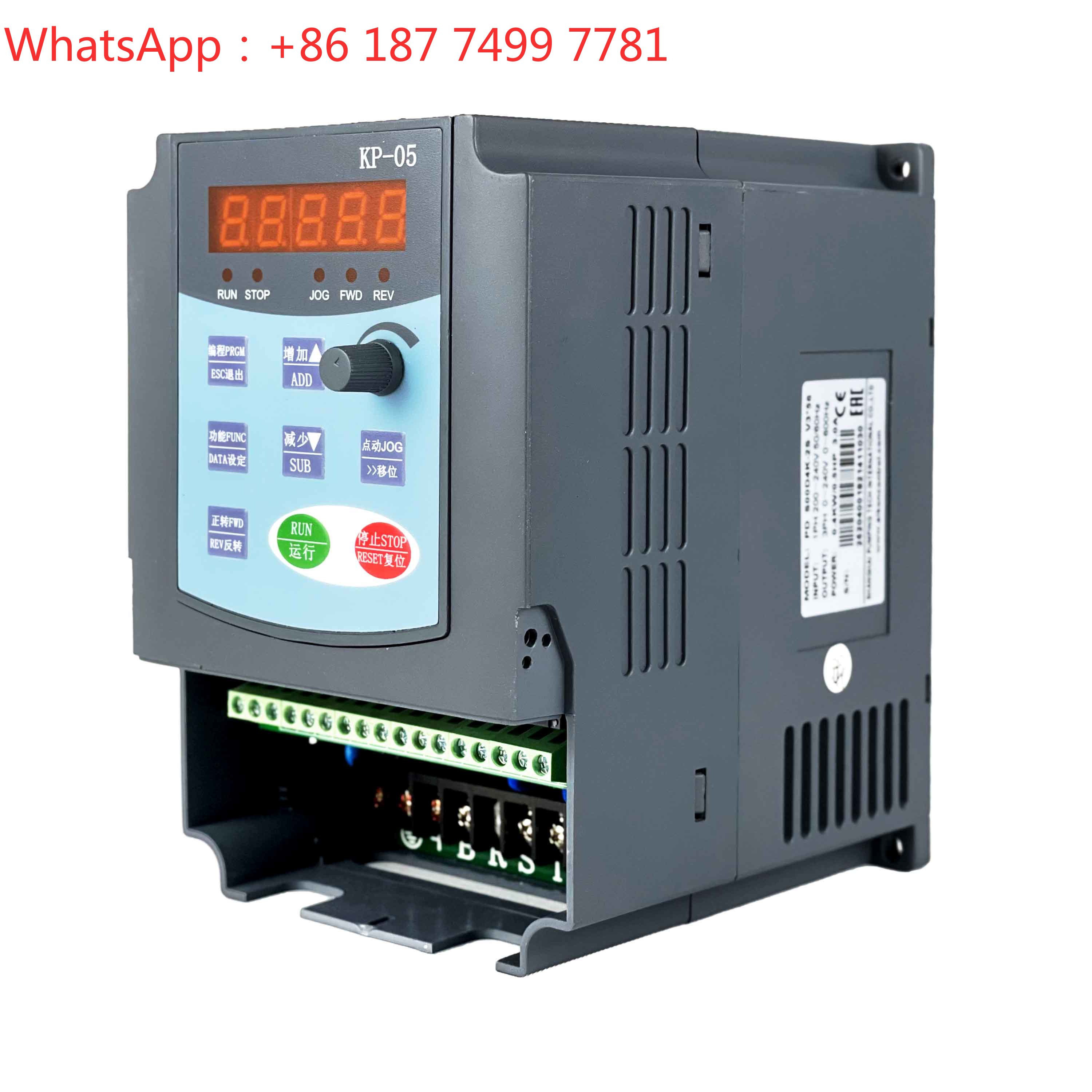 Vfd 0.75Kw Mini Inverter - Inwerter Aikon serii PDE o wysokiej