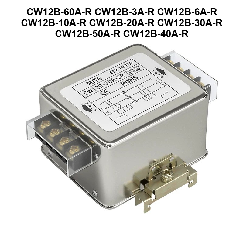 Vfd Emi Filter 3 Phase - Filtr trójfazowy, falownik, filtr EMI, filtr