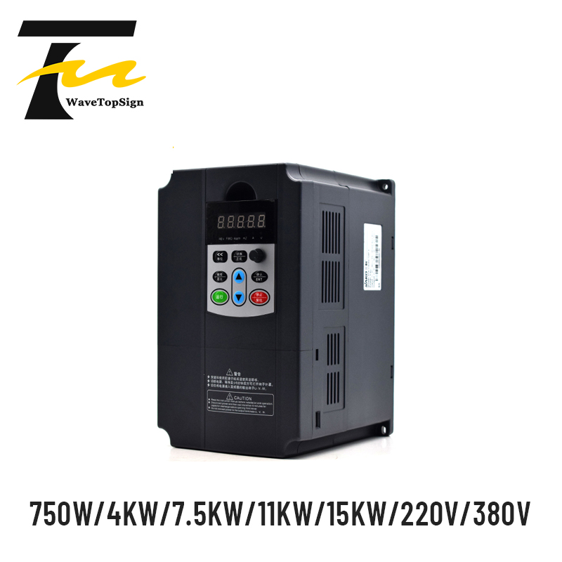 Vfd 7.5Kw Inverter Motor - Falownik wrzeciona 220V 380V 750W 4KW