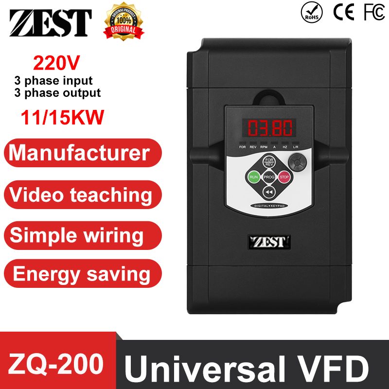 Vfd 11Kw Pump Controller - Falownik IGBT 11kW/15kW 3-fazowy, wejście 3-fazowe,