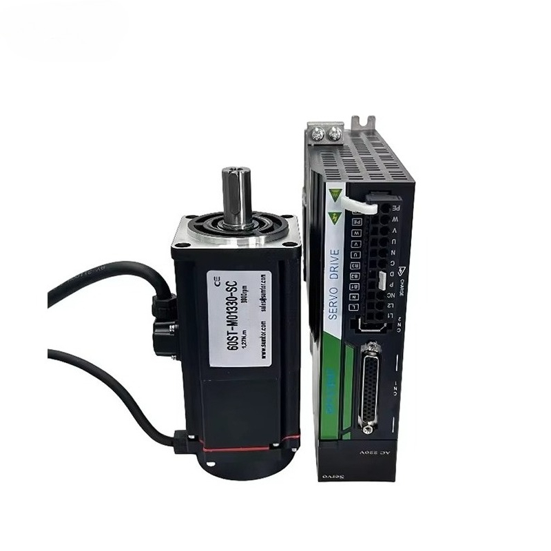 Servo Motor 400W With Driver - Zestaw serwomotorów 220V 400W z hamulcem,