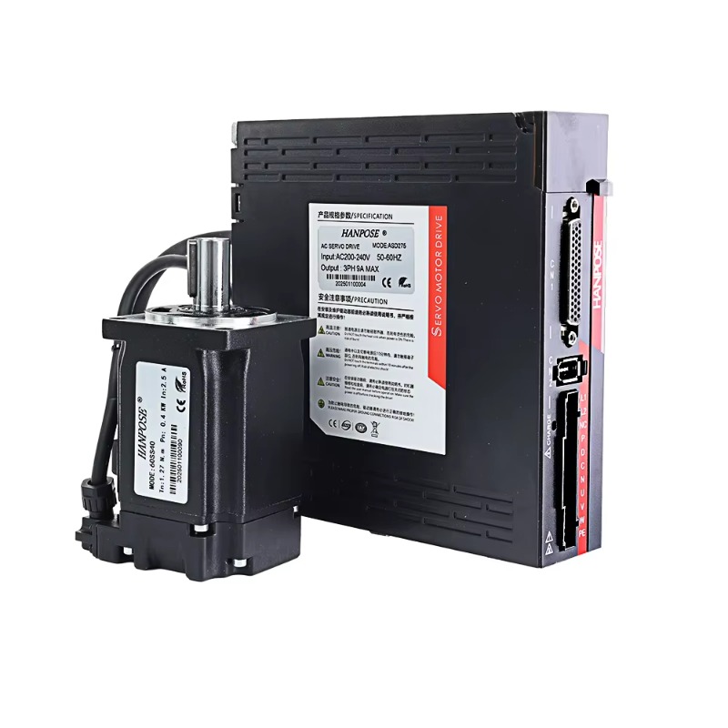 Servo Motor 400W With Driver - Wysokowydajny zestaw sterownika serwomotorowego 400W 60SS40