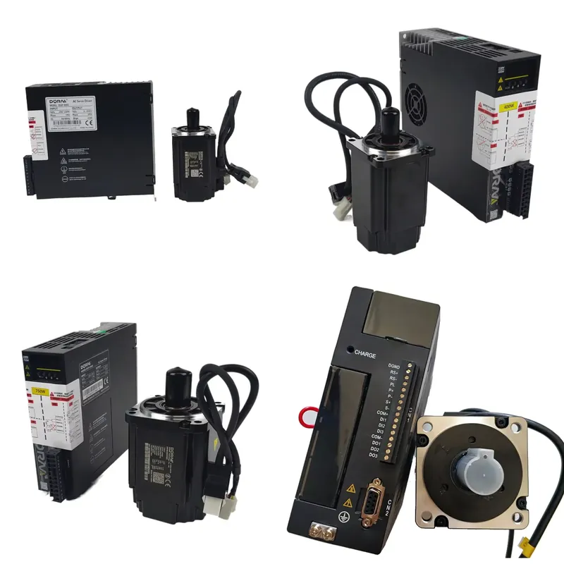 Servo Motor 400W With Driver - Zestaw silnika serwo AC z kołnierzem