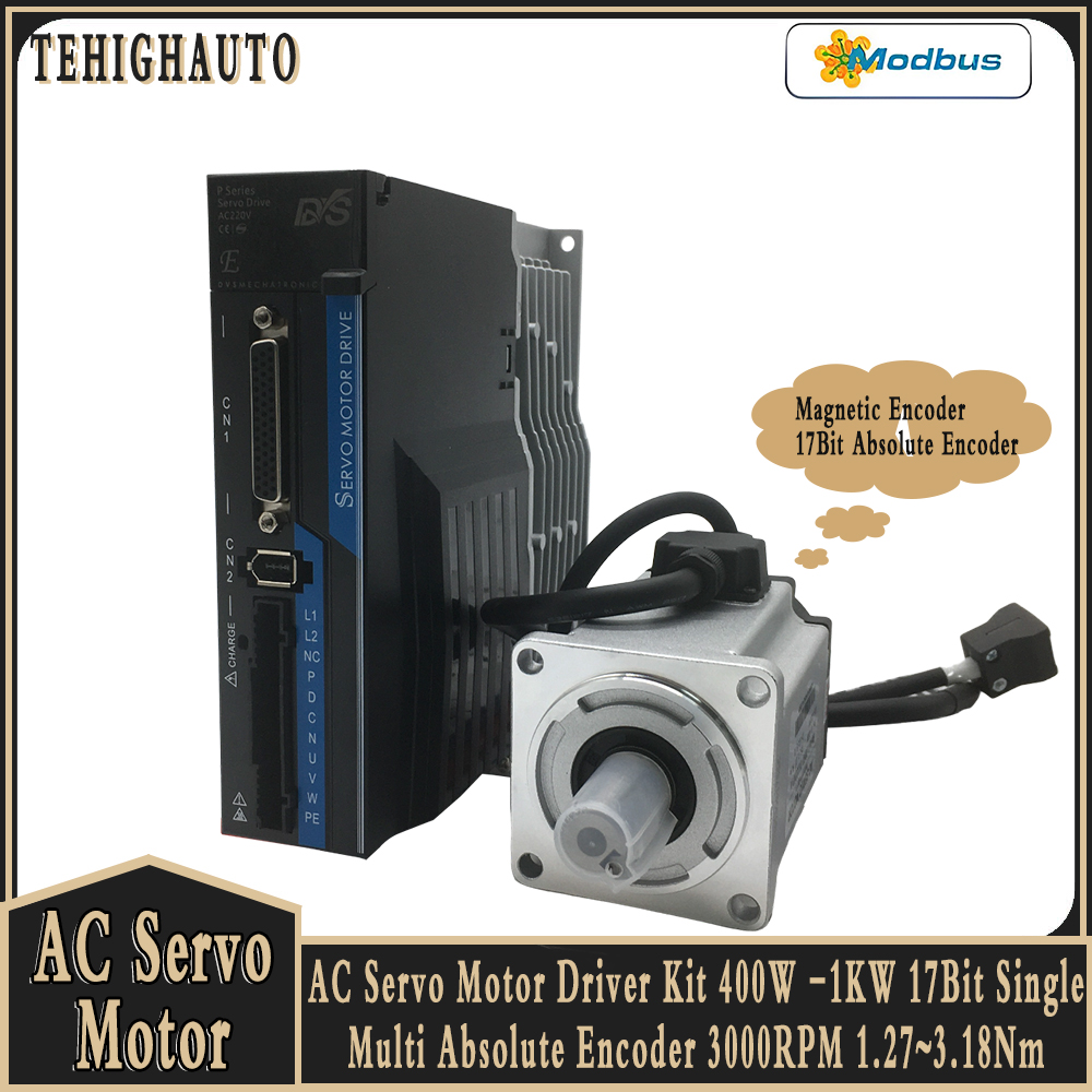 Servo Driver 750W Ac Servo Motor - Zestaw sterownika silnika serwo AC 400W/750W/1KW