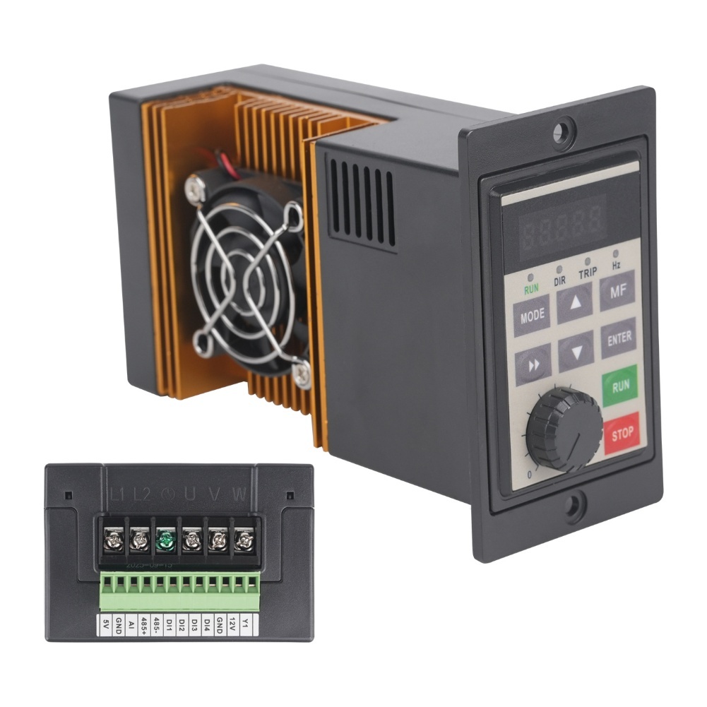 Miniaturowy falownik częstotli – Vfd 0.75Kw Mini Inverter recenzja i cena