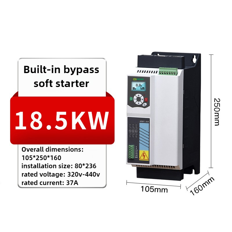 Trójfazowy silnik z wbudowanym – Soft Starter 30Kw Motor recenzja i cena