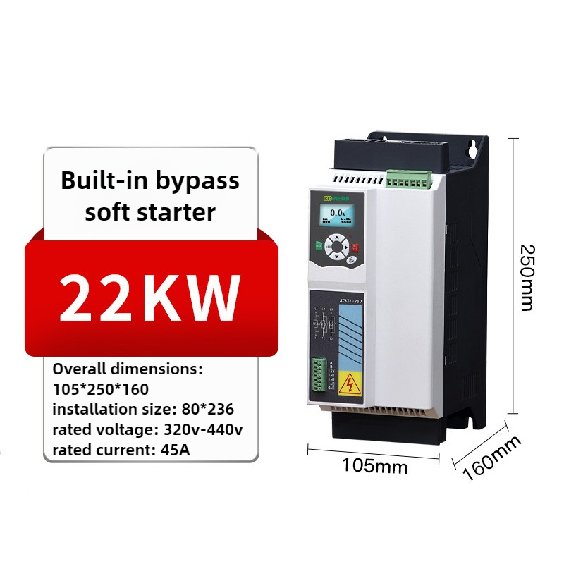 Trójfazowy silnik z wbudowanym – Soft Starter 30Kw Motor recenzja i cena