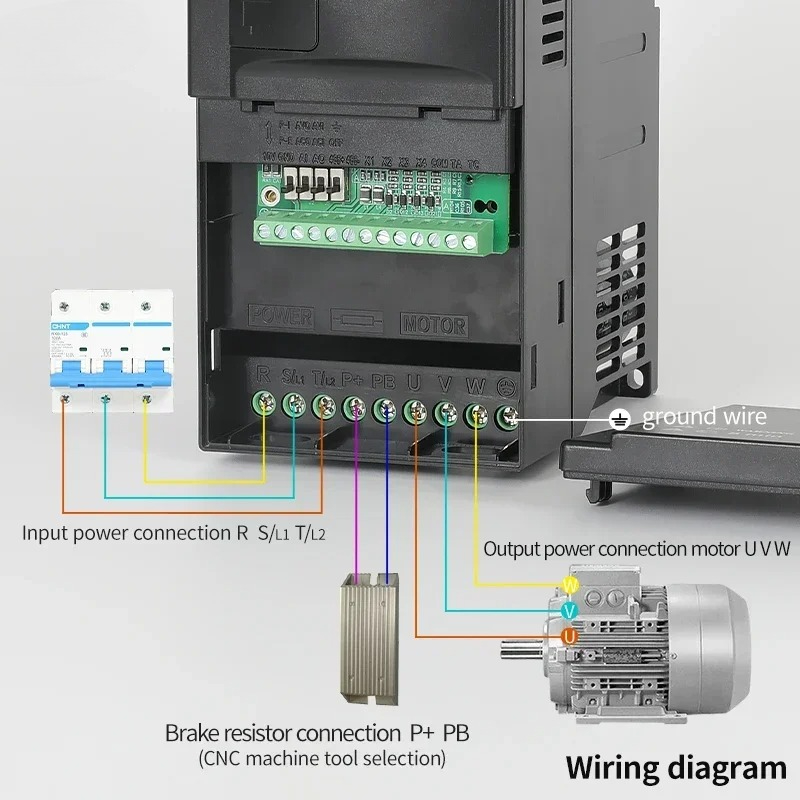 Przetwornica częstotliwości VF – Vfd 7.5Kw Inverter Motor recenzja i cena