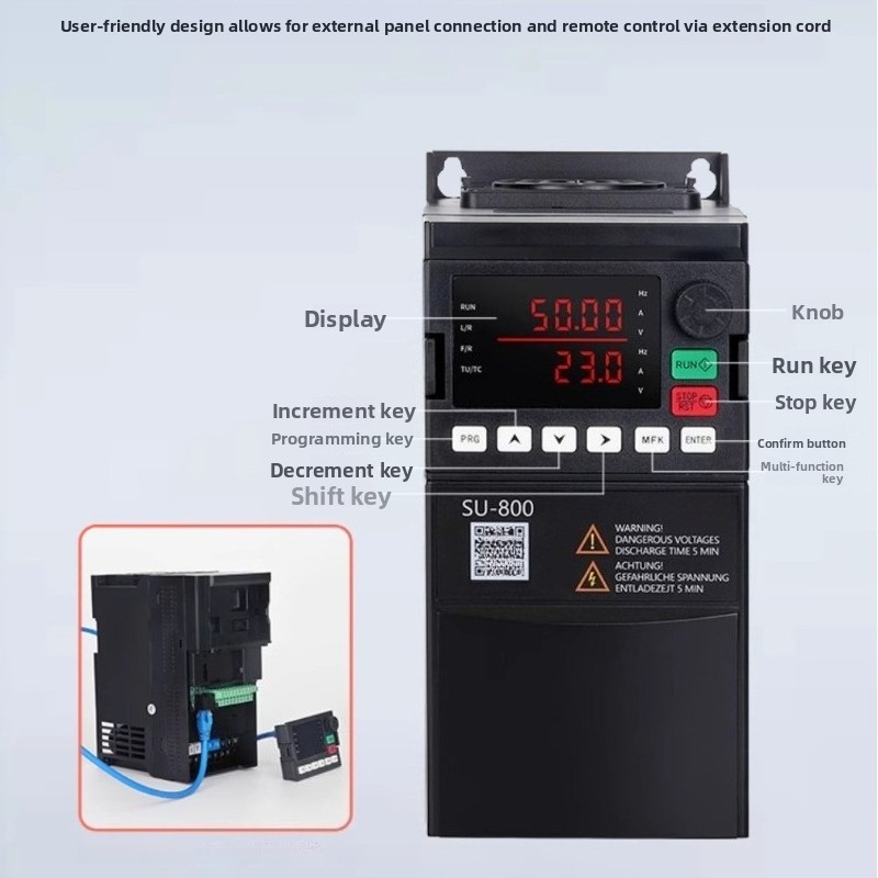 Zewnętrzna klawiatura membrano – Vfd Remote Keypad Panel recenzja i cena