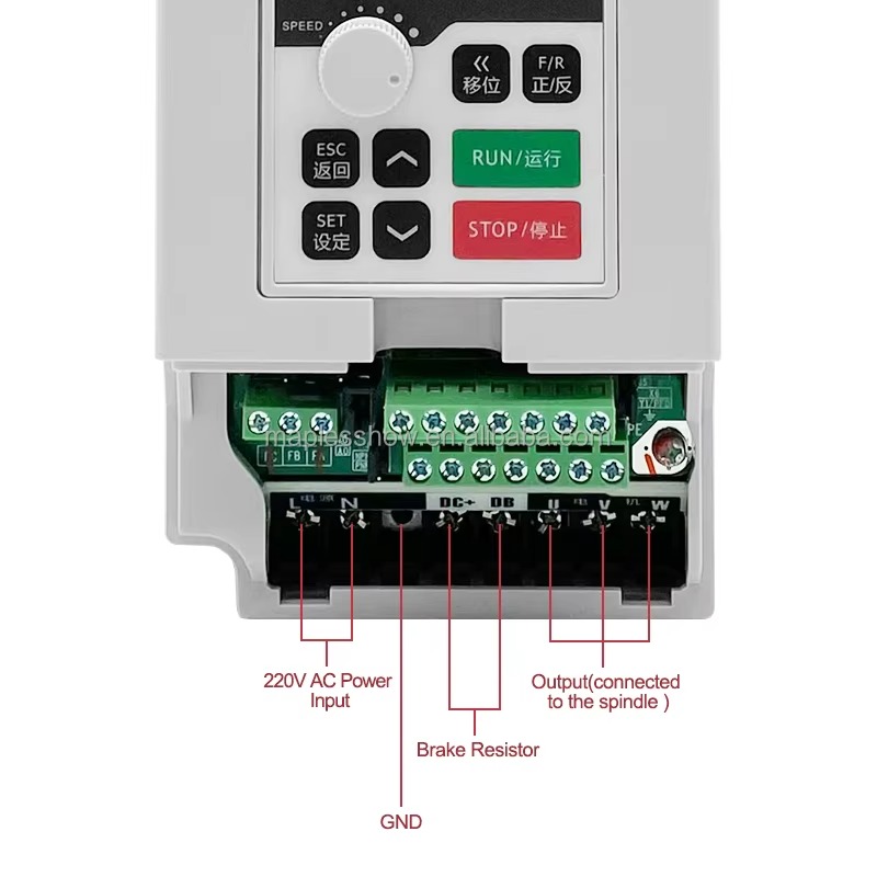 VFD 220V jednofazowy lub 3-faz – Vfd 2.2Kw Single Phase 220V recenzja i cena