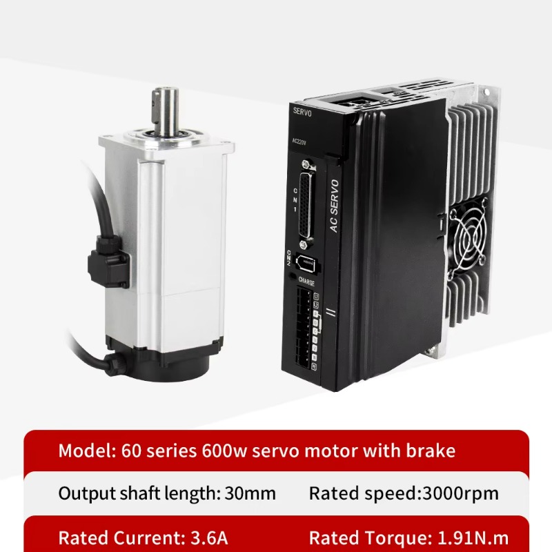 Silnik serwo AC 60ST, 3000 obr – Servo Motor 400W With Driver recenzja i cena