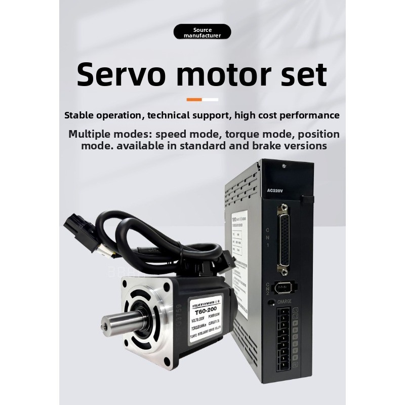 Zestaw sterownika silnika serw – Servo Driver 750W Ac Servo Motor recenzja i cena