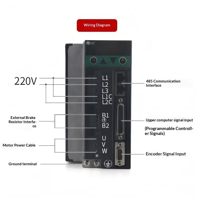 Zestaw serwomotorów AC 60 80 1 – Servo Driver 750W Ac Servo Motor recenzja i cena