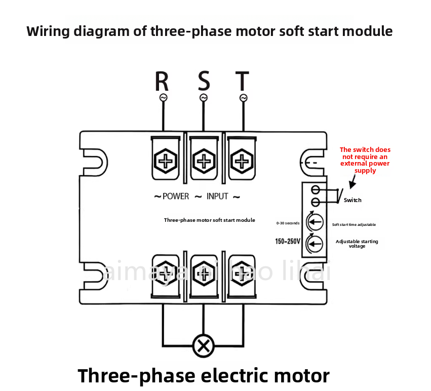 Moduł łagodnego rozruchu trójf – Soft Starter 30Kw Motor recenzja i cena