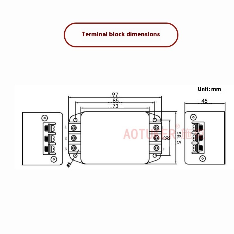 Filtr EMI 115V/220V/250V Jedno – Vfd Emi Filter 3 Phase recenzja i cena