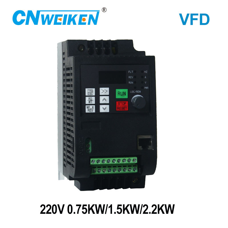 CNWeiKen-1.5KW/2.2KW 220V Jedn – Vfd 2.2Kw Single Phase 220V recenzja i cena