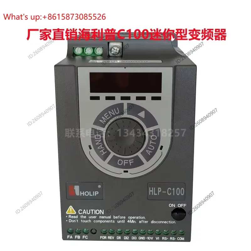 HLP-C100 Mini Inwerter 0,37KW  – Vfd 0.75Kw Mini Inverter recenzja i cena