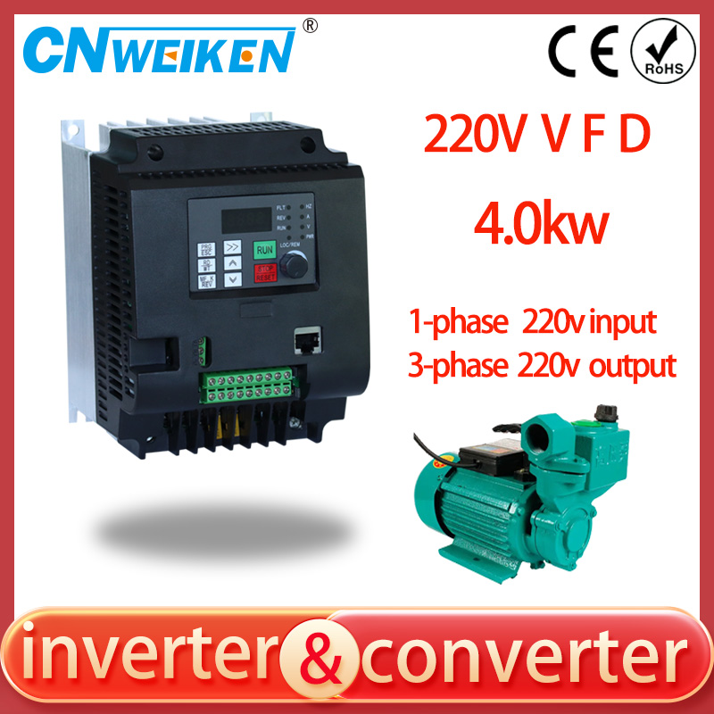 Przetwornica częstotliwości VF – Vfd 0.75Kw Mini Inverter recenzja i cena