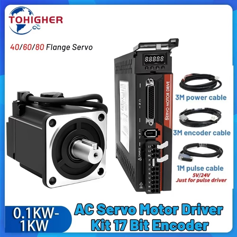 【Smart】Zestaw serwomotorów AC  – Servo Driver 750W Ac Servo Motor recenzja i cena