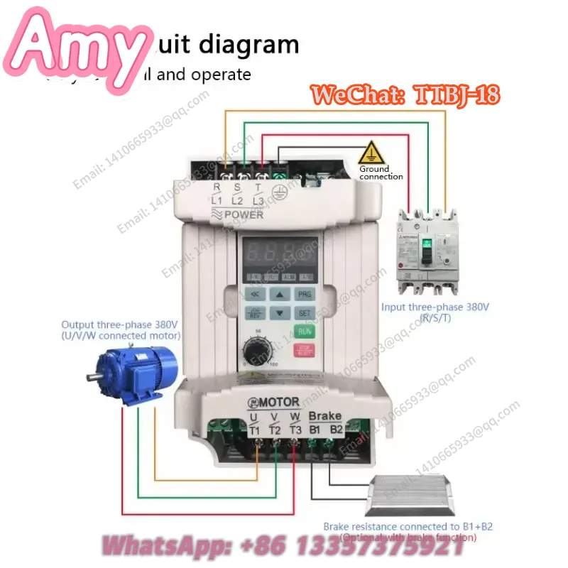 Nowy, dostępny w magazynie. At – Vfd 2.2Kw Single Phase 220V recenzja i cena
