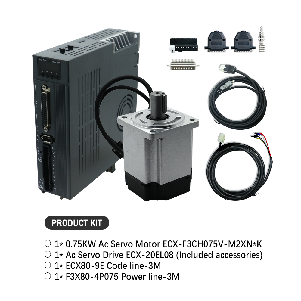 Zestaw serwomotoru AC 750W i s – Servo Driver 750W Ac Servo Motor recenzja i cena