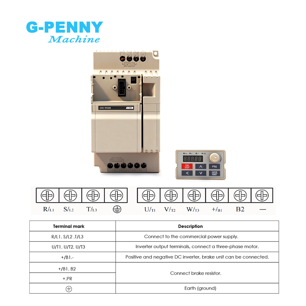 G-Penny 3,7 kW ‌   Falownik we – Variable Frequency Drive 3 Phase 380V recenzja i cena