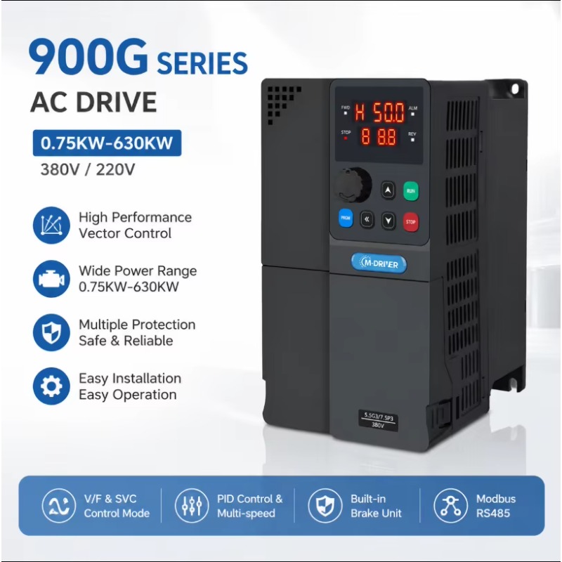 Trójfazowy falownik prądu zmie – Vfd 11Kw Pump Controller recenzja i cena