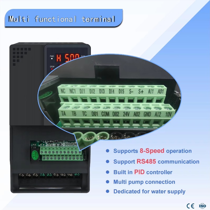 Trójfazowy falownik prądu zmie – Vfd 11Kw Pump Controller recenzja i cena