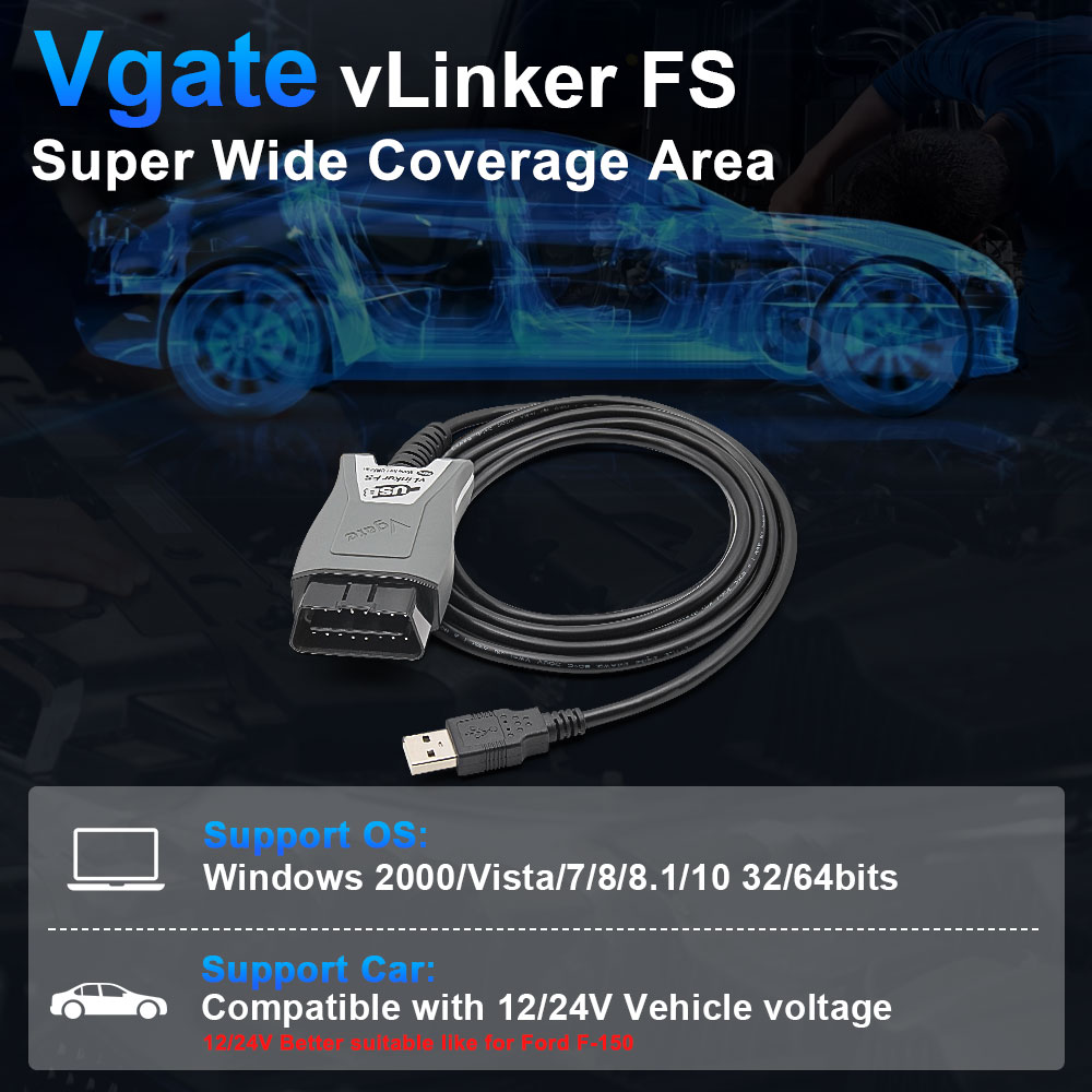 Vgate VLinker FS USB ELM327 OB – Vfd With Brake Resistor recenzja i cena