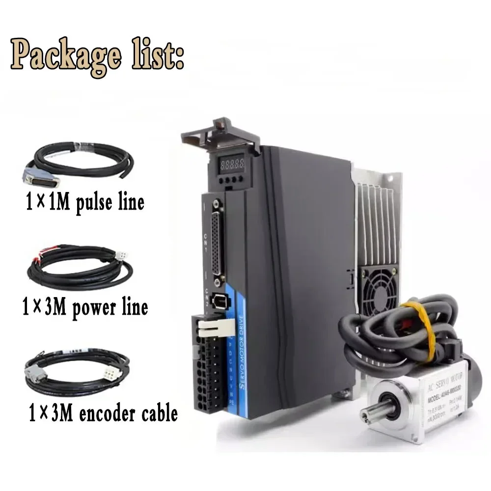 Zestaw sterownika silnika serw – Servo Driver 750W Ac Servo Motor recenzja i cena