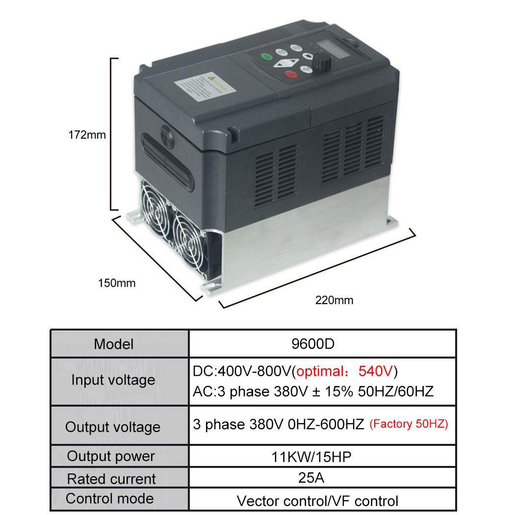Falownik fotowoltaiczny DC na  – Vfd 11Kw Pump Controller recenzja i cena