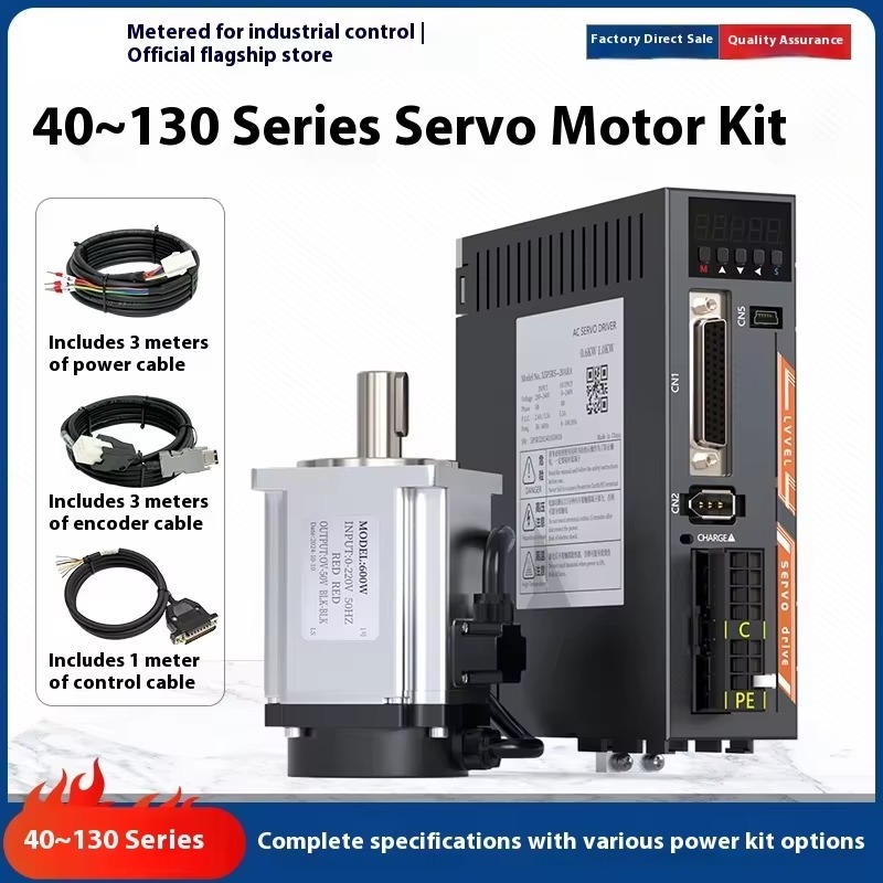 Zestaw sterownika serwomotoru  – Servo Driver 750W Ac Servo Motor recenzja i cena