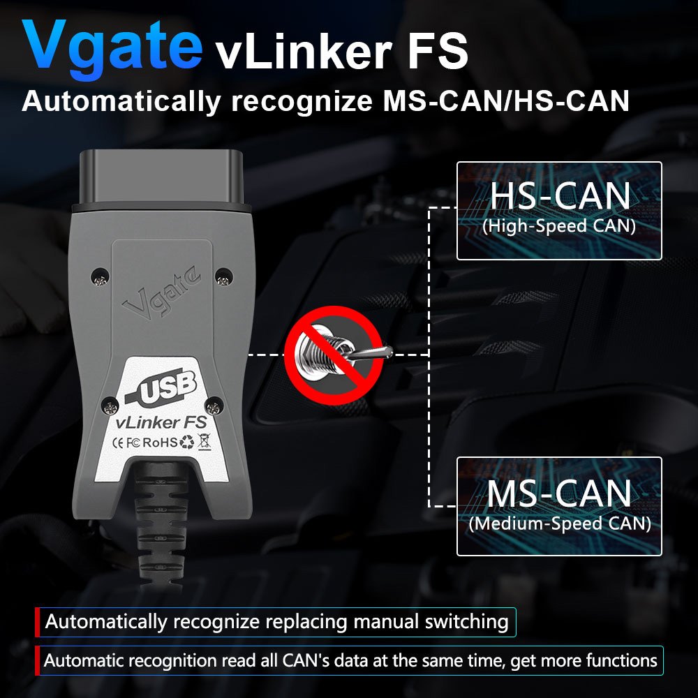 Vgate vLinker FS ELM327 dla Fo – Vfd With Brake Resistor recenzja i cena